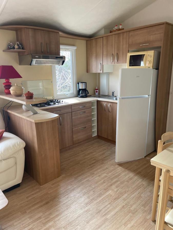Mobil Home Parfait Etat Sur Camping Arvert Extérieur photo